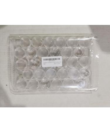 5 ml container empty container clear jar empty container cream jar 30 empty samples container samples round travel cream jar transparent cosmetic container with lid travel potty container set 30 Pieces - Buy Online on GoSupps.com