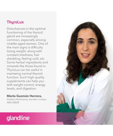 Sensilab Thyrolux 120 Capsules - Thyroid Support Supplement with Iodine, L-Tyrosine, Selenium, and Zinc for Optimal Health - Buy Online on GoSupps.com