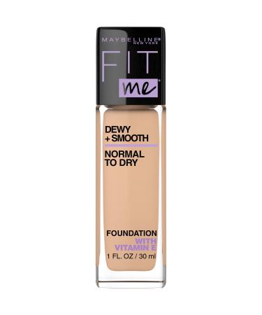 Maybelline Fit Me Dewy + Smooth Foundation 125 Nude Beige 1 fl oz (30 ml)