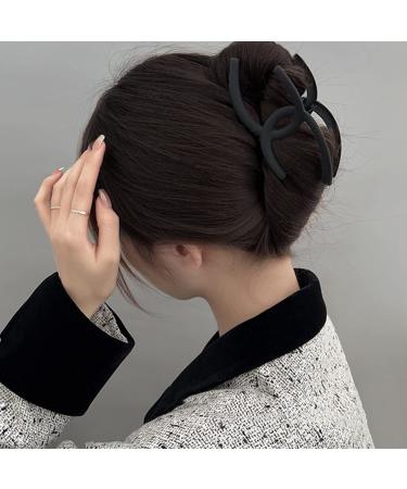 4 Pack Medium Large Hair Claw Clips for Women & Girls - Non-slip Matte Jaw Clips for Thin & Long Hair - Strong Hold Jumbo Claw Clips - Neutral Colors (Black/Green/Brown/Khaki) - Buy Online on GoSupps.com