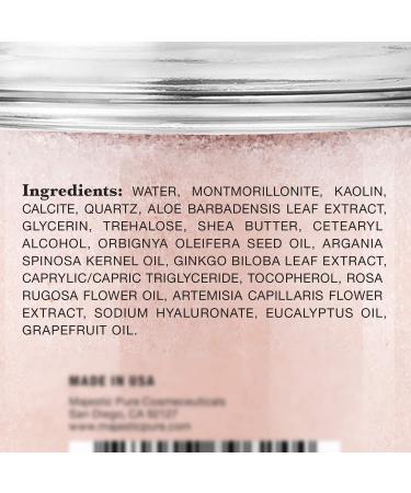 MAJESTIC PURE Himalayan Clay Mud Mask - Exfoliating Face and Body Mask for Acne, Pores Reduction - 10 oz - Buy Online on GoSupps.com