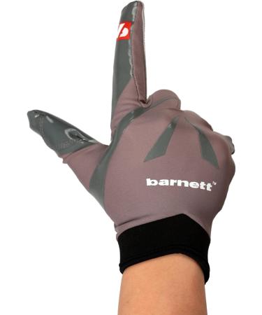BARNETT FRG-03 American Football Gloves | Professional Receiver Gloves for RE DB RB - Grey XL | International Shipping Available - Buy Online on GoSupps.com