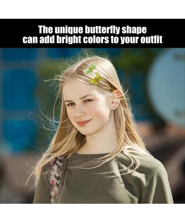 20 Butterfly Hairpins 5 Butterfly Hairpins Small Butterfly Hairpins Girls Butterfly Hairpins Girls Decorative Hair Accessories - Buy Online on GoSupps.com