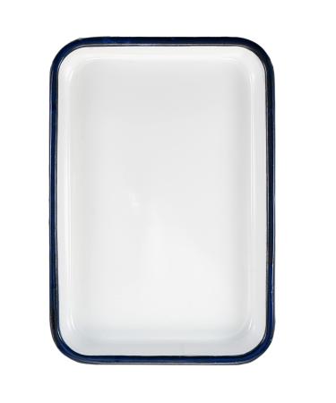 Art Alternatives Enamel Butcher Tray 7x10.5 inches, White