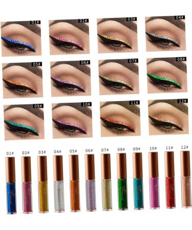 FOMIYES Colored Eyeliner Glow Liquid Eyeliner Pearlescent Liquid Eyeliner Eye Shadow Miss Diamond Set 1 count (Pack of 1) 08 - Buy Online on GoSupps.com
