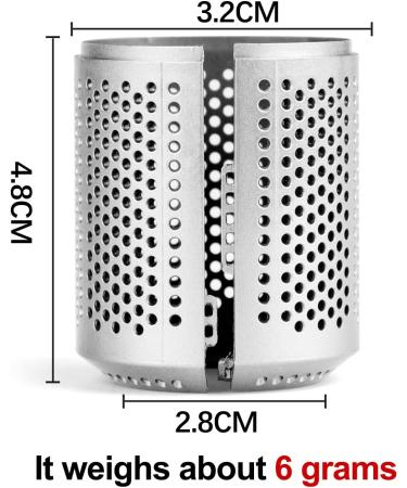 Upgraded Hair Dryer Filter Cover Replacement for Dyson Supersonic - HD01 HD03 HD08 HD15 | Outer Filter Repair Accessory with Cleaning Brush - Silver - Buy Online on GoSupps.com