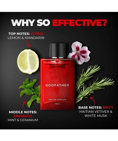 DJ Godfather Perfume for Men | Aromatic for Date night fragrance | Body Spray for Men | Gift For Brother | Gift For Friends Eau De Perfum Long Lasting Fragrance Perfum For Men 100ml - Buy Online on GoSupps.com