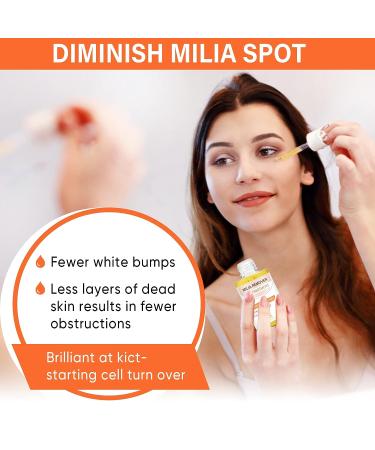 Milia Remover: Spot Treatment for Whitehead, Sebaceous Hyperplasia - Reduce and Dissolve Milia - Buy Online on GoSupps.com