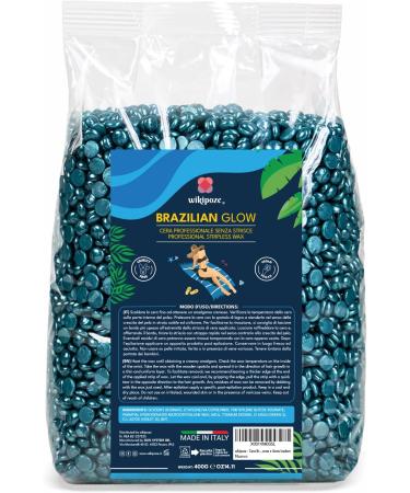 Wikipoze Brazilian wax hair removal waxing pearls warm wax for the whole body for women and gentlemen gentle wax depilation without stripes odorless 400 g - Buy Online on GoSupps.com