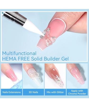  Born Pretty Born Pretty Clear Reconstruction Gel Solid Nail Extension Gel Non Sticky for Hands - Buy Online on GoSupps.com