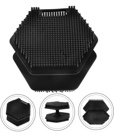 Face Brush Scrubber Face Scrub Facial Wash Brush Facial Exfoliator Facial Cleansing Brush Exfoliator Face Cleansing Brush Facial Brush Silica Gel Double Head Makeup Brush - Buy Online on GoSupps.com