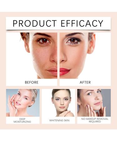 Lazy Cream Brightening Cream Whitening Face Cream Creme Eclaircissante Facial Creme Blanchissante Facial Lightening Face Cream Lotion Whitening Lazy Cream Orange Exfoliating Brightening Gel (2pc) - Buy Online on GoSupps.com