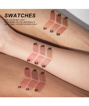 YOUNG VISION Lip Tint Marker - Lightweight Waterproof Lip Stain & Liquid Lipstick in Warm Terracotta - 2-in-1 Lip Liner & Stick - Long-Lasting Matte Colors for All Skin Tones - Buy Online on GoSupps.com
