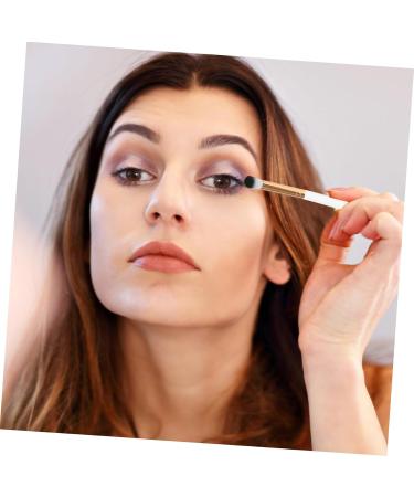 FOYTOKI 10pcs Precision Eyeshadow Brush Eye Shadow Makeup Brush Eye Makeup Kit Wooden Handle - Buy Online on GoSupps.com