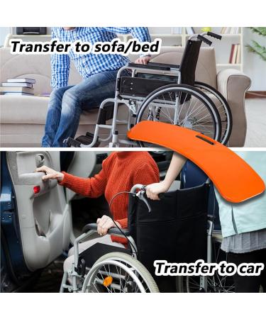 Wheelchair User Transfer Board Bed Transfer and Skateboard 150kg Weight Capacity Transfer Plate for People - Buy Online on GoSupps.com