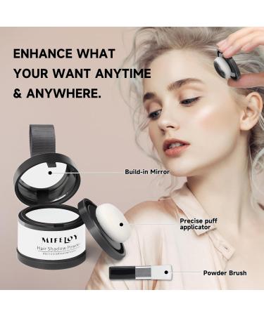 Mifeloy MIFELOY Invisible Hair Root Powder for Men Women Immediate Effect for Thickening Hair Hide Thin Areas Bald Grey White - Buy Online on GoSupps.com