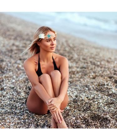 Lurrose Blue Glitter Mermaid Headband | Cat Ear Hair Straps & Mesh Hair Band for Baby Girls & Kids | Perfect Party Supplies & Decorations - Buy Online on GoSupps.com