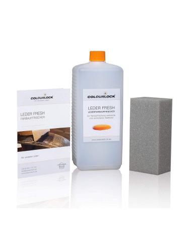 Colourlock leather fresh tint (leather color color refreshment) 1000 ml suitable for BMW evergreen eliminated scratch bleaching and wear on leather and synthetic leather