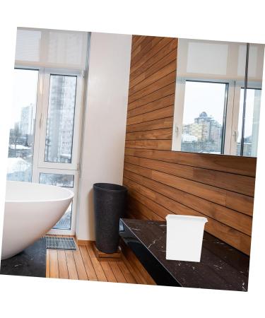 SOESFOUFU Organization Bucket Box Sheet Laundry Storage Box Laundry Beads Desktop Trash Can Laundry Holder Washing Powders Bucket 14.6X14X8CM White - Buy Online on GoSupps.com