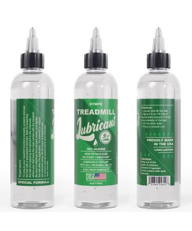 Silicone Treadmill Belt Lubricant Oil- 100% Non-Toxic and Odorless Silicone Oil Treadmill Lube- The Ultimate & Easy to Apply Treadmill Belt Lubricant With Precision Screw Cap - Prolongs Belt Life - Best Lubricant for Most Treadmill Brands - Buy Online on GoSupps.com