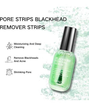 Tongyend Blackhead Removal Serum Nose Blackhead Remover Nose Strips Blackhead Pore Remover Cream Deep Cleansing Pore Strips&White Head Remover for Face Oil-Free Blackhead Remova Nose Strips 17ml - Buy Online on GoSupps.com