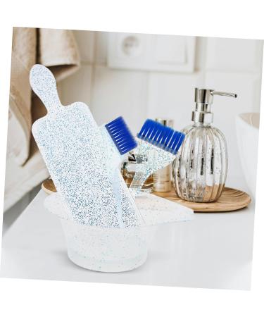 CRILSTYLEO 1 Set Translucent Hair Dye Set Hair Dye Bowl and Brush Hair Coloring Bowl and Brush Hair Dye Kit Brush and Bowl Hair Color Brush and Bowl Hair Color Mixing Bowl and Brush Pp 16.00X14.10X6.00CM Blue - Buy Online on GoSupps.com