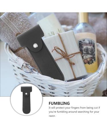 Premium Safety Razor Travel Case | Leather Healthcare Accessories for On-the-Go Shaving - Buy Online on GoSupps.com