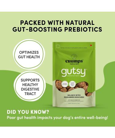 Crumps' Naturals Gutsy-Balance Bites 10oz/284g - Buy Online on GoSupps.com