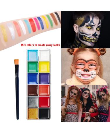 Buy Special Effects SFX Halloween Makeup Kit - Fake Blood Bruise Palette Scar Wax & Tools for Costume & Theatre | International Shipping Available - Buy Online on GoSupps.com