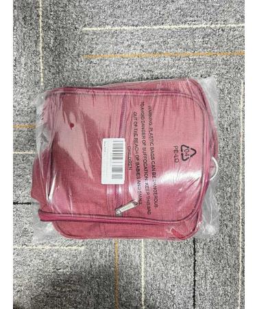 WANDF Large Hanging Toiletry Wash Bag Travel Makeup Organizer (Red) - Men and Women's Cosmetic Storage Solution - Buy Online on GoSupps.com
