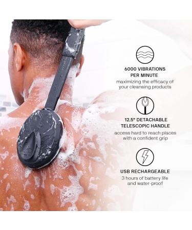 Sonic Scrubber Pro Kit & Wush Pro for Men - Deluxe Water-Powered Ear Cleaner | Electric Triple Jet Stream & Water-Resistant Massage Brush for Ear Wax Removal - Buy Online on GoSupps.com