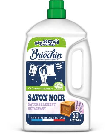 Jacques Briochin Concentrated Laundry Detergent with Black Soap – Ultra Stain Resistant – Unbeatable Against Stains – Floral