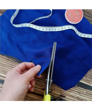 Pinking Shears for Fabric Pinking Sewing Fabric shears Zig Zag Sewing scissors  Heavy Duty  Sharp and Durable Blade  Nice Clean Cutting  Comfortable Grip  Easy to Use  9.5'' - Buy Online on GoSupps.com