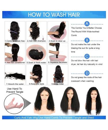 24 Inch Brazilian Virgin Deep Wave Lace Front Wig for Black Women - 180% Density, Pre Plucked with Baby Hair, Natural Color - 4x4 Closure - Buy Online on GoSupps.com