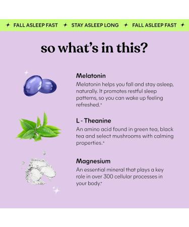 Lemme Sleep Gummies with 5mg Melatonin Elderberry Magnesium L-Theanine Chamomile and Lavender Drug-Free Nighttime Sleep Aid Gluten Free Gelatin Free Non GMO Berry Flavored (60 Count) - Buy Online on GoSupps.com