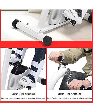 Pedal Exerciser Hand Arm Leg & Knee Recovery Medical Peddler - Adjustable Fitness Rehab Equipment for Seniors Elderly - Home Pedal Exercise Bike for Total Body - Buy Online on GoSupps.com