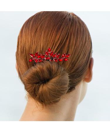 Healeved Bride Comb Clip Rhinestone Hair Comb Decorative Wedding Bridal Wedding Hair Pieces for Brides Hair Comb Clip - Buy Online on GoSupps.com
