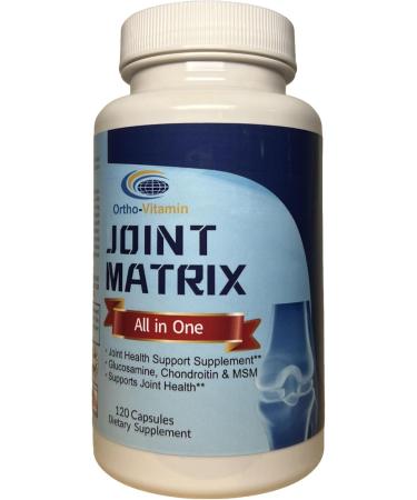 ORTHO-VITAMIN Joint Matrix Glucosamine Chondroitin MSM Complex 120 Capsules - Buy Online on GoSupps.com