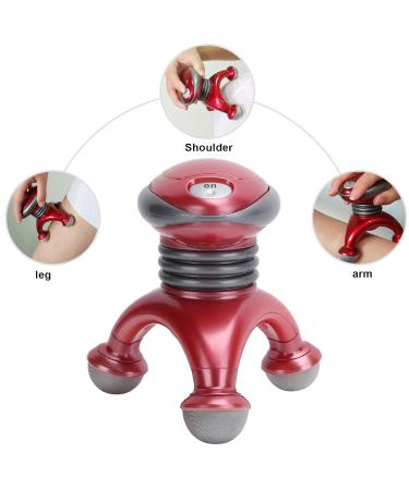Portable Electrical Massage Device for Pain Relief | Handheld Massager for Shoulders Back Belly Legs & Feet - Anti-Cellulite Solution - Buy Online on GoSupps.com