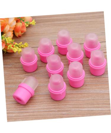 Vaguelly Lot de 10 Couvre-Ongles R utilisables pour Enlever Vernis Ongles en Silicone Confortable pour Manucure Utilisation Quotidienne - Buy Online on GoSupps.com