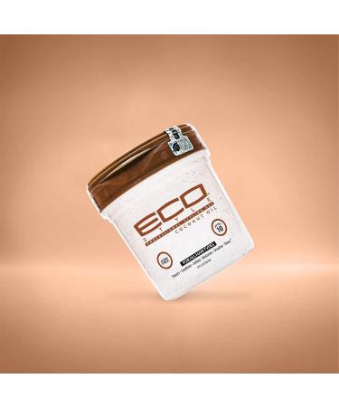Eco Style Coconut Oil Styling Gel | Adds Luster, Moisturizes Hair | Weightless Hold, Prevents Breakage | Promotes Scalp Health | 8 oz - Ideal for all Hair - Buy Online on GoSupps.com