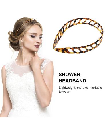 Lurrose Tortoiseshell Headband | Non-Slip Acetate Comb Hair Loop | Stylish Hair Accessory for Women & Girls - Buy Online on GoSupps.com