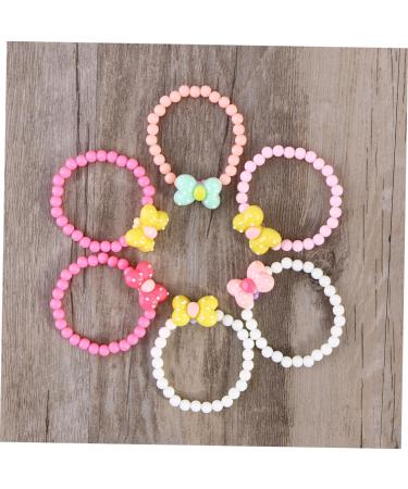 Safigle Candy-Colored Bracelets - 12 pcs Colorful Arm Loops for Kids' Parties | Fun Caricature Toy Bracelets for Baby Girls - Buy Online on GoSupps.com