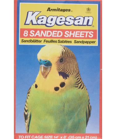 Armitage Petblis Kagesan No 3 Sandpaper Orange 35.6 x 20.3 cm 100 g 8 pieces (1 pack)