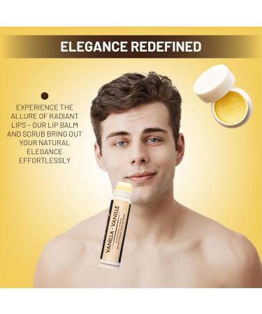 Tanablyf Lip Balm & Lip Scrub Lip Care Products With Natural Ingredients Lip Moisturizer For Dry Lips Cool Mint Lip Exfoliator Scrub Vanilla Flavor Lip Hydration - Buy Online on GoSupps.com
