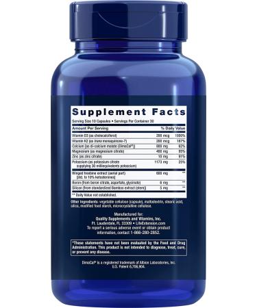 Life Extension Dr. Strum's Intensive Bone Formula - 300 Capsules for Optimal Bone Health - Buy Online on GoSupps.com