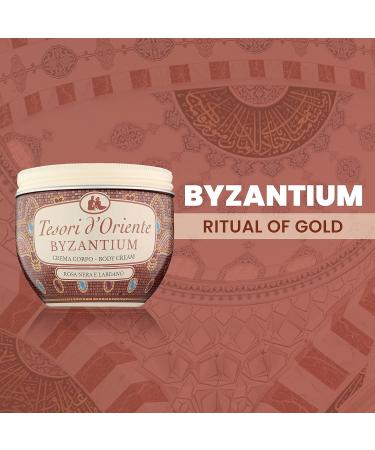 Tesori d'Oriente Crema Corpo Byzantium Body Cream with Black Rose and Labdanum 300 ml + 1 x Felce Azzurra Talcum Powder 100 g Pack of 6 - Buy Online on GoSupps.com