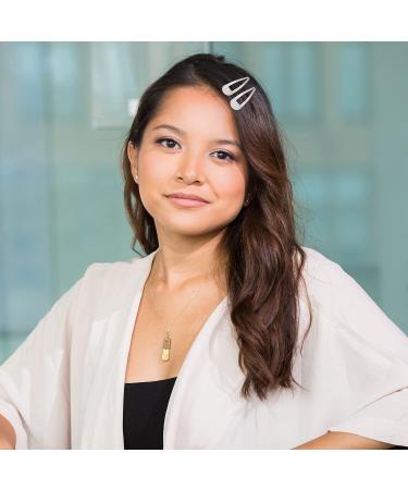 Cinaci 120 Pack Solid Silver 5cm/2 Craft DIY Hair Clips for Women, Girls, and Kids - Bulk Hair Accessories (Silver) - Buy Online on GoSupps.com