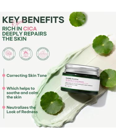CLY AMS Green Color Corrector/CC Cream with Centella Asiatica Soothing Color Correcting Treatment for Face Rednes and Sensitive BB Cream/Tinted Moisturizer Blurs Skin Natural Luminous Finish - Buy Online on GoSupps.com