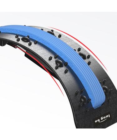 Adjustable Back Cracking Device - Wear-Resistant Stretching Board for Lower Back Relief | Yoga & Sitting Stretcher - Buy Online on GoSupps.com